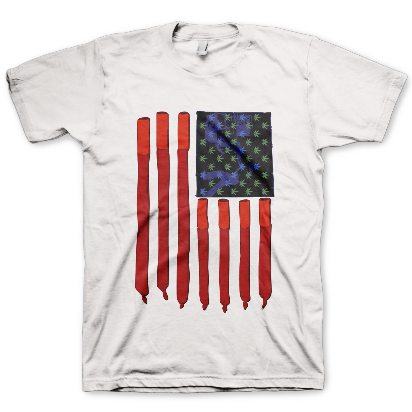 Push'n Weight US Flag Tee