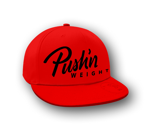 Pushn Weight Red & Black Cap